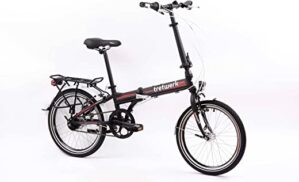 Tretwerk – Klappfahrrad – Foldrider – Folding Fahrrad mit 7 Gängen – Shimano Nexus Schaltung, V-Brakes (vorne & hinten) sowie LED Front- & Rücklicht