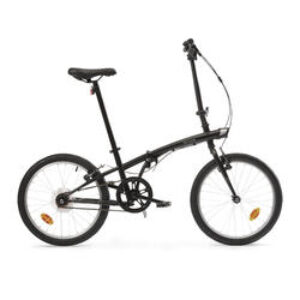 Faltrad Klapprad 20 Zoll Fold 100 schwarz