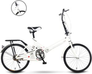 KJHGMNB Klapprad, Fast Für Erwachsene Falt- Und Kinder, Vorzügliche Verarbeitung 68-Loch-Hub, Glatter Rollen, Robust Und Langlebig,…