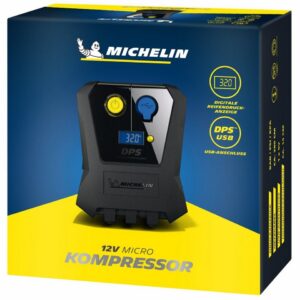 Michelin Kompressor »Mobiler Auto Motorrad Fahrrad Freizeit 12 Volt Micro Kompressor«