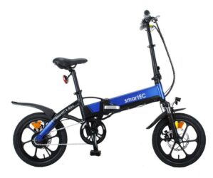 smartEC E-Bike »Camp-Mini«, Ohne Schaltung, Hinterrad-Nabenmotor 250,00 W, Klapprad Li-Ion-Akku 36V/10AH Fahrunterstützung 25 km/h Anfahrhilfe