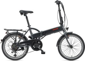 Telefunken E-Bike »Kompakt F820«, 6 Gang, Shimano, Tourney, Heckmotor 250 W
