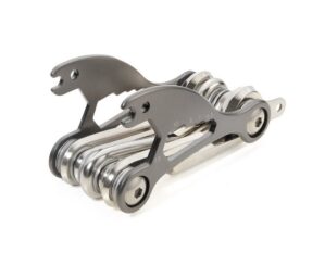 TROIKA Multitool »TROIKA BIKE MULTITOOL – BTL15/TI – Multifunktions-Werkzeug für das Fahrrad, mit 18 Funktionen – Carbonstahl, Edelstahl –…