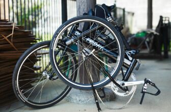 Wie man ein Klapprad richtig faltet