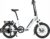 AsVIVA E-Bike 20 Zoll I hochwertiges Elektrofahrrad klappbar I Elektrobike in weiß oder grau I klappbares E-Bike mit extra starkem Akku I elegantes…