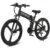 Fangqi E-Bike »RUICANJIE R3,26 Zoll Klapp-Elektrofahrrad, Shimano 21-Gang, 500W-Motor, 48V/12.8AH großer Akku, 5-stufige…