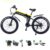 Fangqi E-Bike »RUICANJIE R5 26-Zoll-Klapp-Elektrofahrrad, 1000W Supermotor, 48V/12,8AH Abnehmbarer Akku, Shimano 21 Gang, hydraulische Bremse, bis…