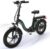 HITWAY E-Bike »Elektrofahrrad klapprad,250W E-Bike Fat Reifen 20″ Mit 36V/11Ah«, Kettenschaltung, 250,00 W