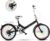 KJHGMNB Folding Fahrrad, 20-Zoll-Bunte Variable Speed ​​Klapprad Stoßdämpfender, Die Verwendung Von Hochwertigen Rohrwerkstoff, Vollmaterial,…