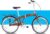 LYRONG 24 Zoll Faltrad Klapprad, Alu-Rahmen Fahrrad Klappfahrrad mit Komfortsattel Ständer Gepäckträger und Schutzbleche für Herren, Damen,…