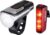 SIGMA SPORT Fahrradbeleuchtung »AURA 80 USB / BLAZE Kpmplett Set«, (Set, 3, Front- und Rücklicht)