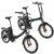smartEC E-Bike »Camp-20D + Camp-20H«, 7 Gang Shimano, Kettenschaltung, Hinterrad-Nabenmotor 250,00 W, (2er Set), E-Klapprad, Li-Ion-Akku,…