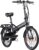 Zündapp Z101 E Bike 20 Zoll Klapprad für Erwachsene 150-180 cm Elektro Fahrrad 6 Gänge Klappfahrrad Pedelec mit Beleuchtung StVO Faltrad Cityrad…